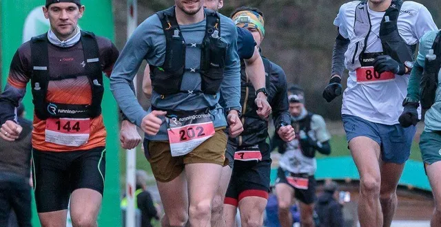 photo  les coureurs en plein effort lors de l’édition précédente.  &copy;  association alençon trail 
