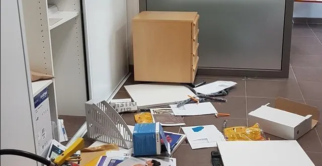 photo  l’ensemble des locaux a été fouillé.  &copy;  le maine libre 