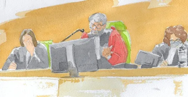 photo  présidée par olivier guérin, la cour criminelle a diffusé, à huis clos, des extraits des vidéos réalisées par deux des accusés. « insoutenable », a réagi l’avocat général.  &copy;  archives ouest-france 