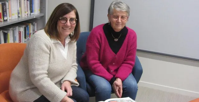 photo  sylvie et marie-hélène ont préparé cette soirée avec un soin méticuleux et le souci d’allier le goût d’une lecture merveilleuse à celui d’une soupe onctueuse. on s’en lèche déjà les babines  &copy;  co 