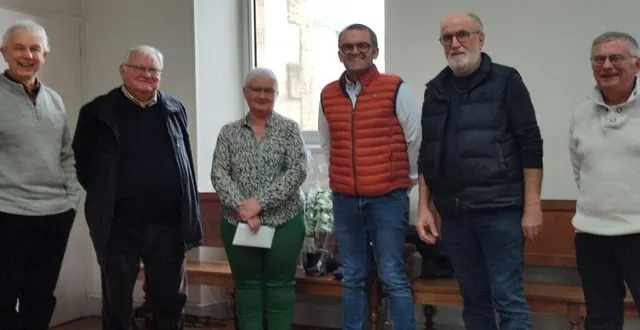 photo  philippe cesbron, maurice bodineau, brigitte courillaud, mickaël blot, jean-yves lebars, jean-yves renou.  &copy;  co 