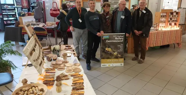 photo  des animations allant de la permaculture aux plantes aromatiques ont été installées par les organisateurs dans le hall 7 au val’rhonne, à moncé-en-belin ( sarthe).  &copy;  ouest-france 