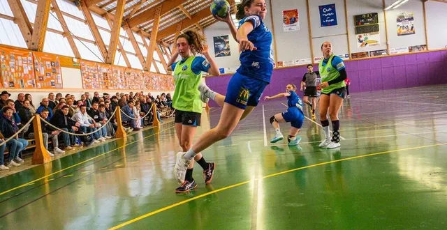 photo  défaite vraiment rageante pour les joueuses de l’ecv face à angers dans les derniers instants.  &copy;  le maine libre 