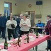 photo  les membres de générations mouvement de saint-georges-du-rosay réunis pour célébrer la galette des rois. 