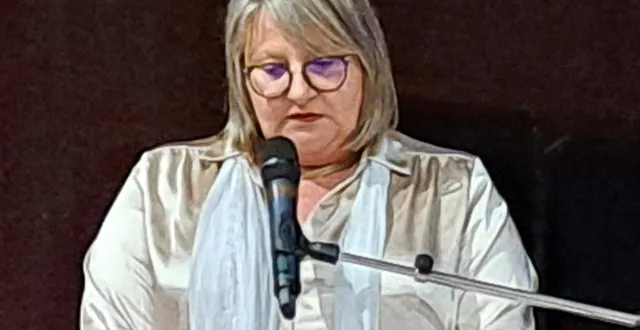 photo  catherine taureau, maire de roëzé-sur-sarthe (sarthe) expose les projets de 2025 et annonce qu’elle briguera un nouveau mandat aux municipales de 2026.  &copy;  ouest-france 