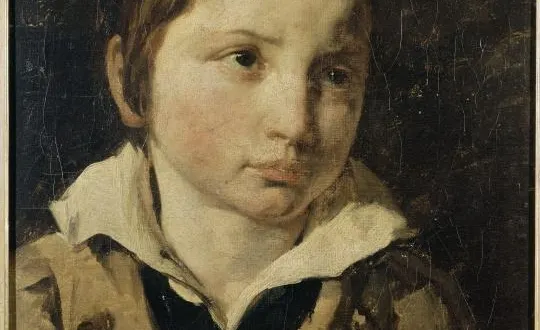 photo  « portrait d’un jeune garçon », de théodore géricault, l’une des œuvres de la collection mancelle présentée dans le cadre de l’exposition.  &copy;  dr 