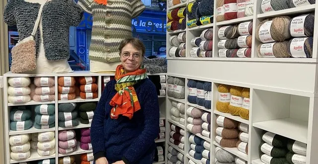 photo  nathalie legendre, propriétaire du pressing de sées.  &copy;  ouest-france 