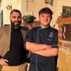 photo  greg jolbert (à gauche), propriétaire du restaurant ô garde manger, à bazouges-cré-sur-loir, à l’ouest de la flèche (sarthe), et son chef mathéo angelo. avec l’ensemble de l’équipe, ils viennent de décrocher le label maître restaurateur. 