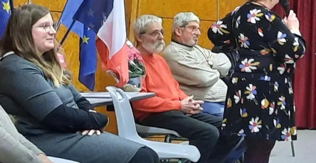 photo  lors de ses vœux à la population, vendredi, la maire chantal buin a annoncé qu’elle ne briguera pas un autre mandat aux prochaines municipales, en 2026.  &copy;  ouest-france 