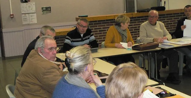 photo  les conseillers ont tenu leur première réunion de conseil municipal, jeudi 16 janvier 2025.  &copy;  ouest-france 