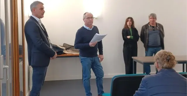 photo  la cérémonie des vœux de la municipalité de mareil-en-champagne avait lieu samedi 18 janvier.  &copy;  le maine libre 