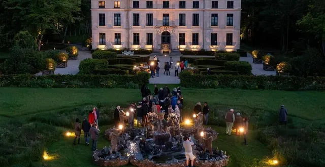 photo  le château de tremblay participe à l’opération pierres en lumières.  &copy;  conseil départemental de l’orne 