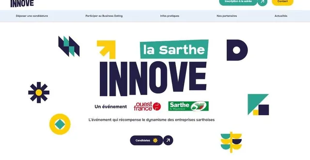 photo  pour candidater, rien de plus simple, il vous suffit de vous connecter au site internet dédié à la sarthe innove.  &copy;  ouest-france 