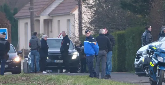 photo  monique olivier est dans l’orne depuis mardi 21 janvier 2025 pour tenter de retrouver le corps de lydie logé, victime de michel fourniret en 1993. . (photo by afptv / afp)  &copy;  afp 