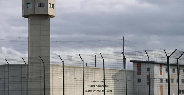 photo  la prison de condé-sur-sarthe dans l’orne près d’alençon.  &copy;  ouest france 