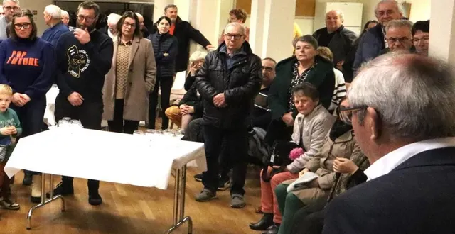 photo  les macériens se sont déplacés en nombre pour les vœux.  &copy;  le maine libre 