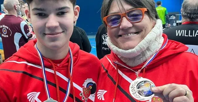 photo  deux podiums pour les archers silléens.  &copy;  archers de sillé 