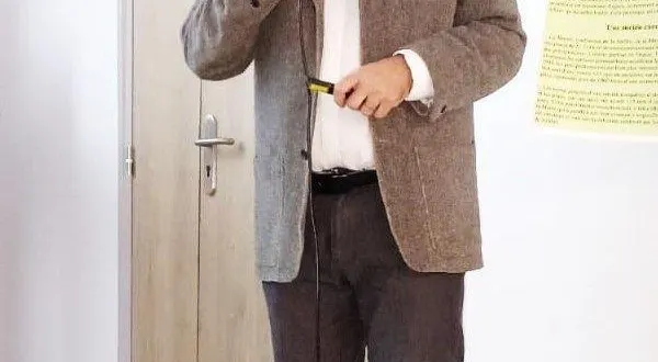 photo  le maire marc dutruel au cours des vœux.  &copy;  co 