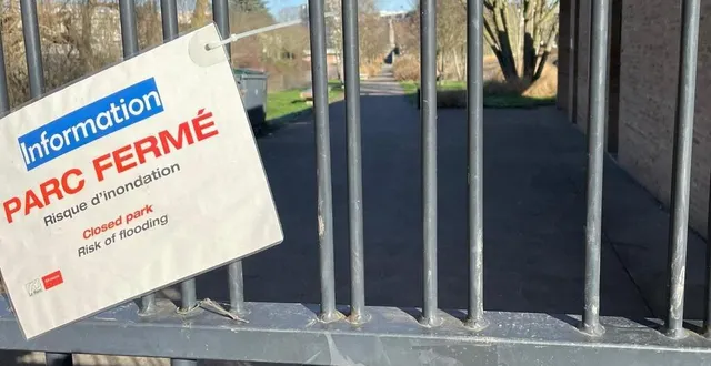 photo  le parc de l’île aux planches est fermé ce dimanche 26 janvier.  &copy;  le maine libre 