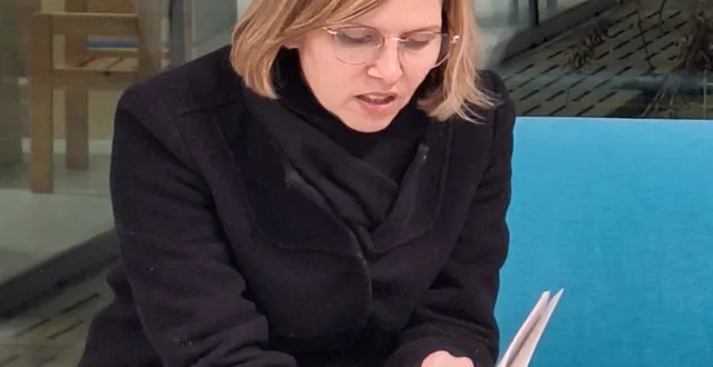 photo  solène coué était à lalumé pour la nuit de la lecture.  &copy;  co 