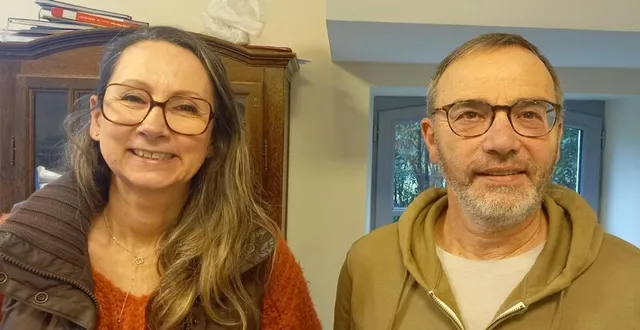 photo  anne-sophie roche et richard tison sont agents recenseurs.  &copy;  ouest-france 