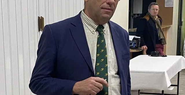 photo  antoine d’amécourt, maire d’avoise.  &copy;  le maine libre 