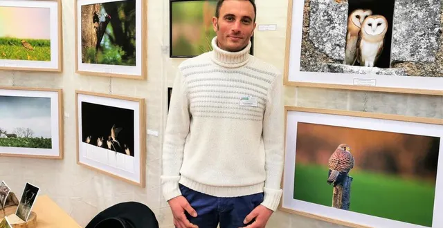 photo  arnaud l’avoue, nul besoin pour lui qui habite en campagne d’aller bien loin pour réaliser de jolis clichés de la faune locale.  &copy;  le maine libre. 