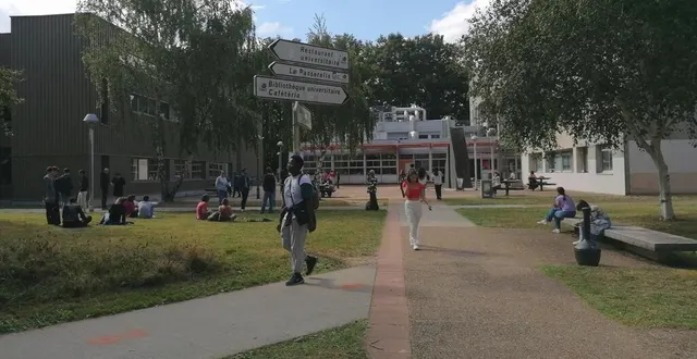 photo  sur le campus de belle-beille, l’université d’angers ouvrira ses portes le 1er février.  &copy;  archives ouest-france 