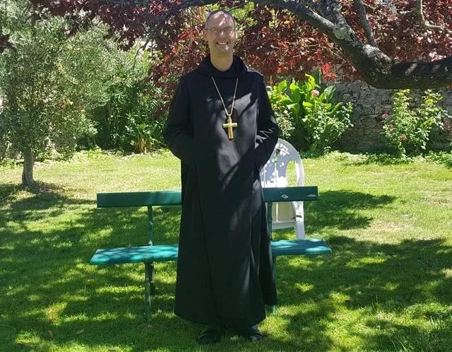 photo dom geoffroy kemlin est devenu, en 2022, le septième père abbé de l’abbaye de solesmes.  ©  archives ouest-france