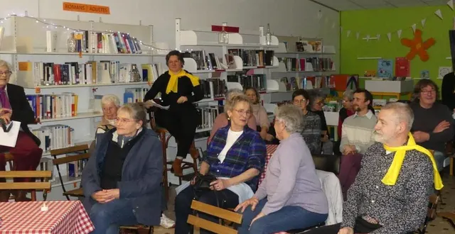 photo  un décor cosy pour une nuit de la lecture autour du patrimoine.  &copy;  le maine libre 