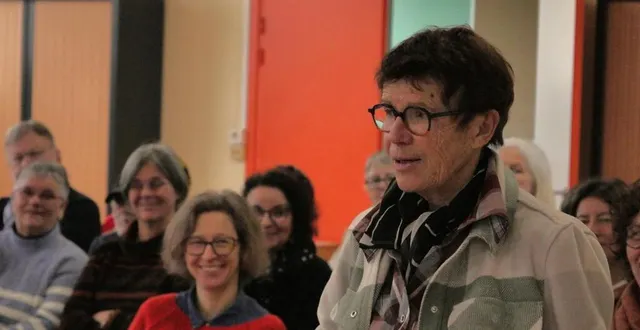 photo  annick davy, présidente d’alpha sablé, a présenté le bilan 2024 et les perspectives 2025 de l’association lors d’une assemblée générale, samedi 25 janvier.  &copy;  ouest-france 