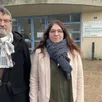 photo  aurélie albot et michel langlois, directrice et président de la mission locale sarthe et loir, présente dans tout le sud-sarthe, ce lundi 20 janvier 2025. 