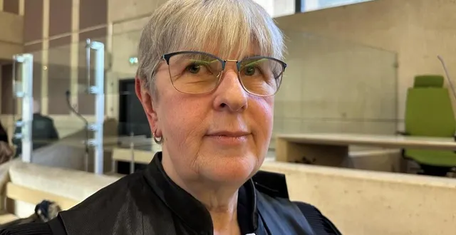 photo  au mans, lors de l’audience solennelle de rentrée du tribunal judiciaire, mardi 28 janvier 2025, la procureure de la sarthe, carine halley, dresse le bilan de l’année écoulée.  &copy;  ouest-france 