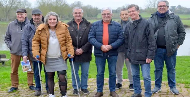 photo  les pêcheurs de précigné, pincé et saint-denis-d’anjou ont affiché leur satisfaction devant la qualité de l’eau.  &copy;  le maine libre 