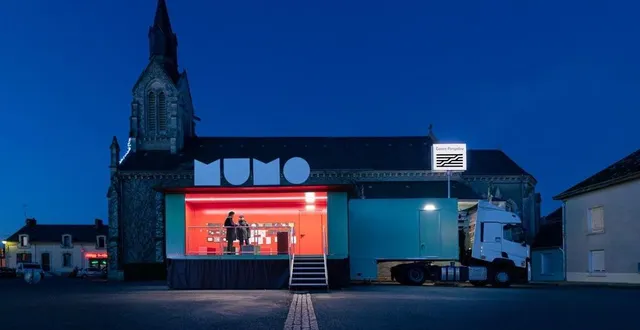 photo  le mumo du centre pompidou apportera une exposition d’art contemporain dans les petites communes.  &copy;  quentin chevrier 