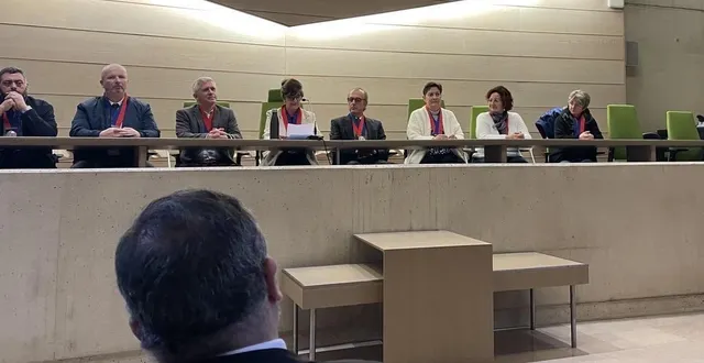 photo  ce mardi 28 février 2025, l’audience solennelle du conseil des prud’hommes du mans a fait remarquer le manque de greffiers.  &copy;  photo : le maine libre 