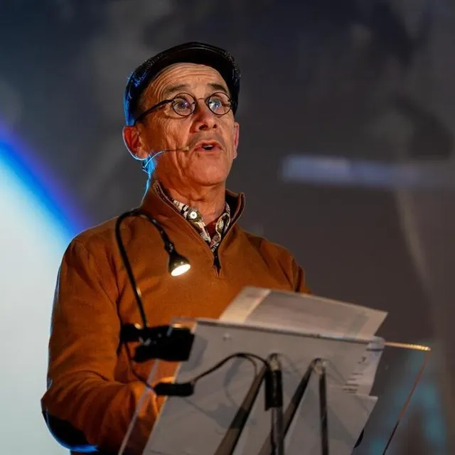 photo paulo est venu animer la soirée.  ©  le maine libre - xavier sarrat