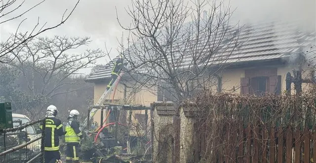 photo  vingt sapeurs-pompiers ont été dépêchés sur les lieux de l’incendie, à belforêt-en-perche (orne).  &copy;  ouest-france 