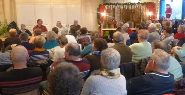 photo  la salle beausoleil était comble pour l'assemblée générale du club de l’amitié.  &copy;  le maine libre 