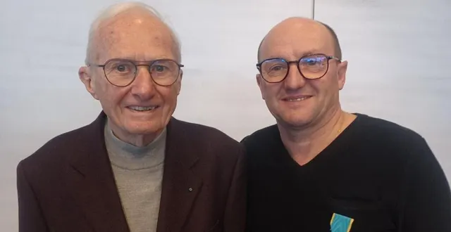 photo  pierre rolland (à g.) et franck boulard.  &copy;  le maine libre 