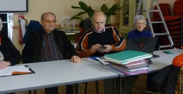 photo  martine pitard (au micro) a présenté les projets aux nombreux adhérents.  &copy;  ouest-france 