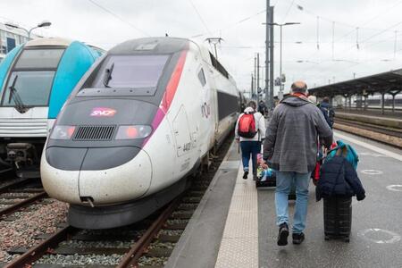 photo « Aucune prise en charge des voyageurs ne sera réalisée dans les gares » où les trains sont annulés, précise la SNCF. Mathieu Pattier / Ouest France 