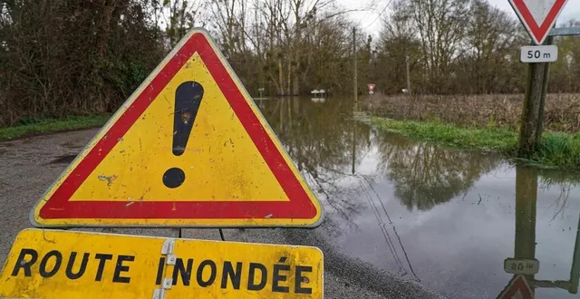 photo  des routes sarthoises sont actuellement fermées car elles sont inondées.  &copy;  eddy lemaistre / archives ouest-france 