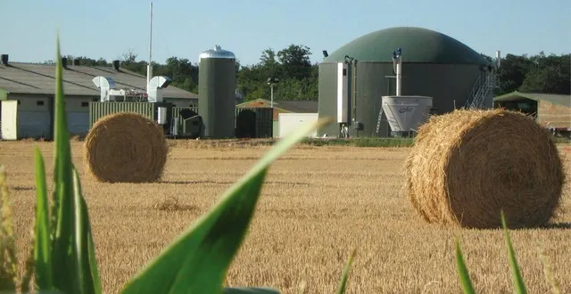photo  un exemple d’unité de méthanisation.  &copy;  archives ouest-france 