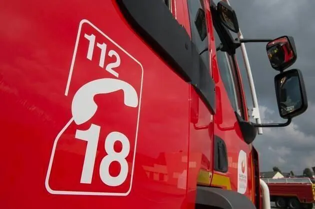 Photo de l'intervention des pompiers à Marseille