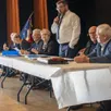 photo  fabrice schneckenburger le président a animé l’assemblée générale de l’unc. 