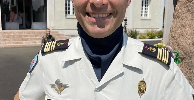 photo  le colonel pierre de lassus saint-geniès a pris la tête du régiment au début de l’été 2024.  &copy;  ouest-france 