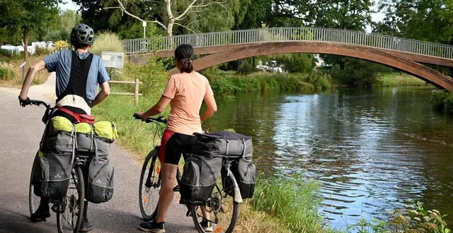 photo  les voyageurs à vélo ont rendez-vous au mans en février.  &copy;  marc ollivier / ouest-france 