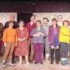 photo les comédiens amateurs de la troupe les baladins de l’huisne.