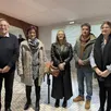 photo de gauche à droite : bernard mahieux, maire depuis vendredi 17 janvier 2025, a salué le travail de maria bruneau, agente d’entretien et ludivine massinot, secrétaire ; benoît gautier, 1er adjoint, et laëtitia bretonnet, 2e adjointe.